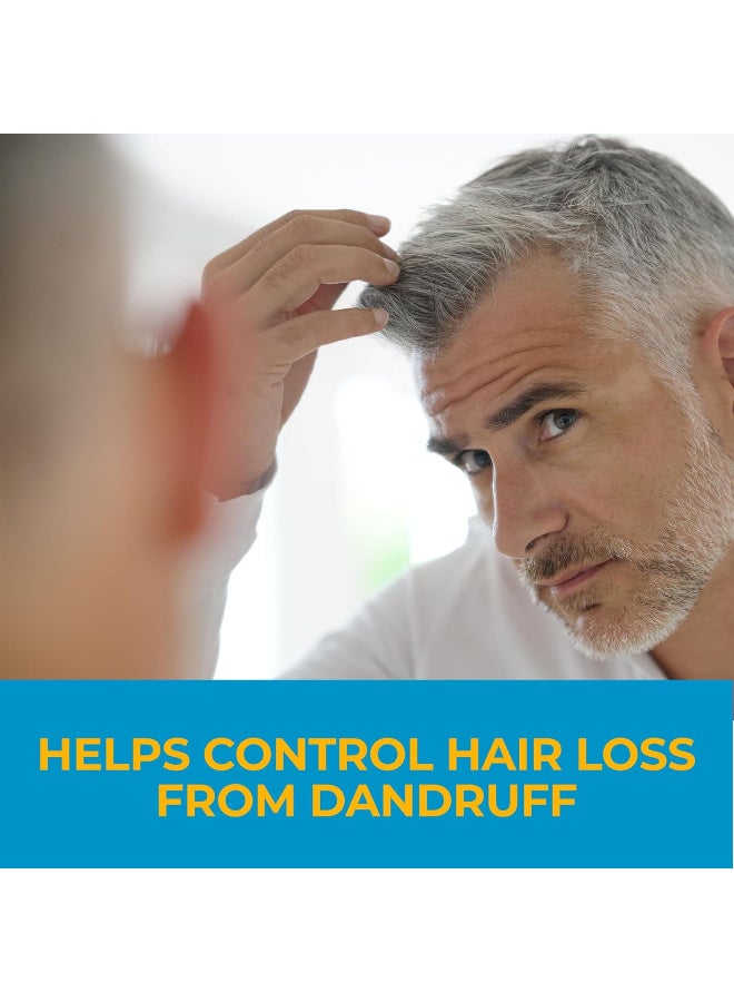 نيزورال شامبو من نيزورال لجميع أنواع الشعر، مضاد للقشرة بتركيز 1% كيتوكونازول، آمن للشعر المصبوغ مع خصائص علاجية، عبوة واحدة سعة 414 مليلتر - Image 2